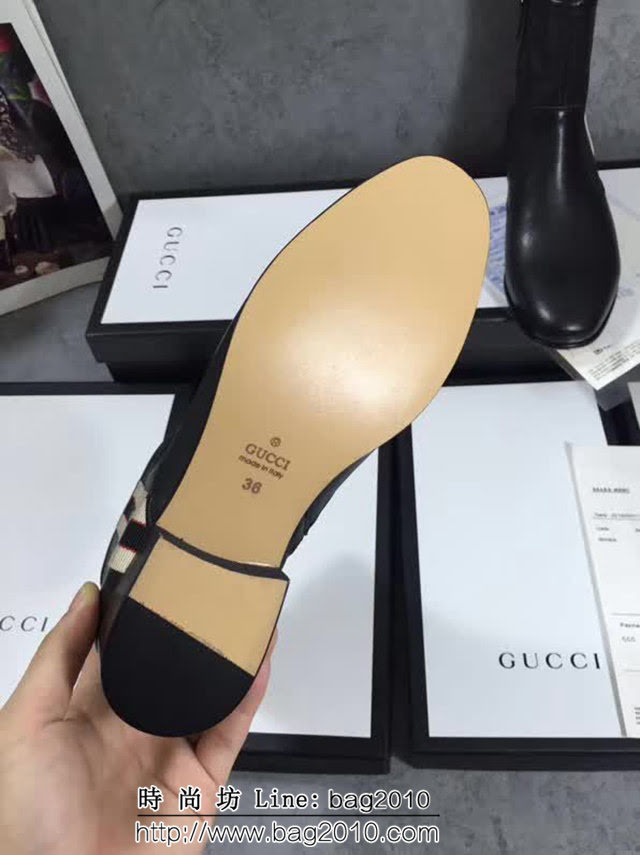 GUCCI古馳 最新款 高端時尚潮流休閒 牛皮女士短靴 QZS2049